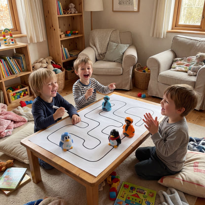 LineRunner™ – folgt gezeichneten Linien – „Das Lern- und Spielauto, das Linien lebendig macht.