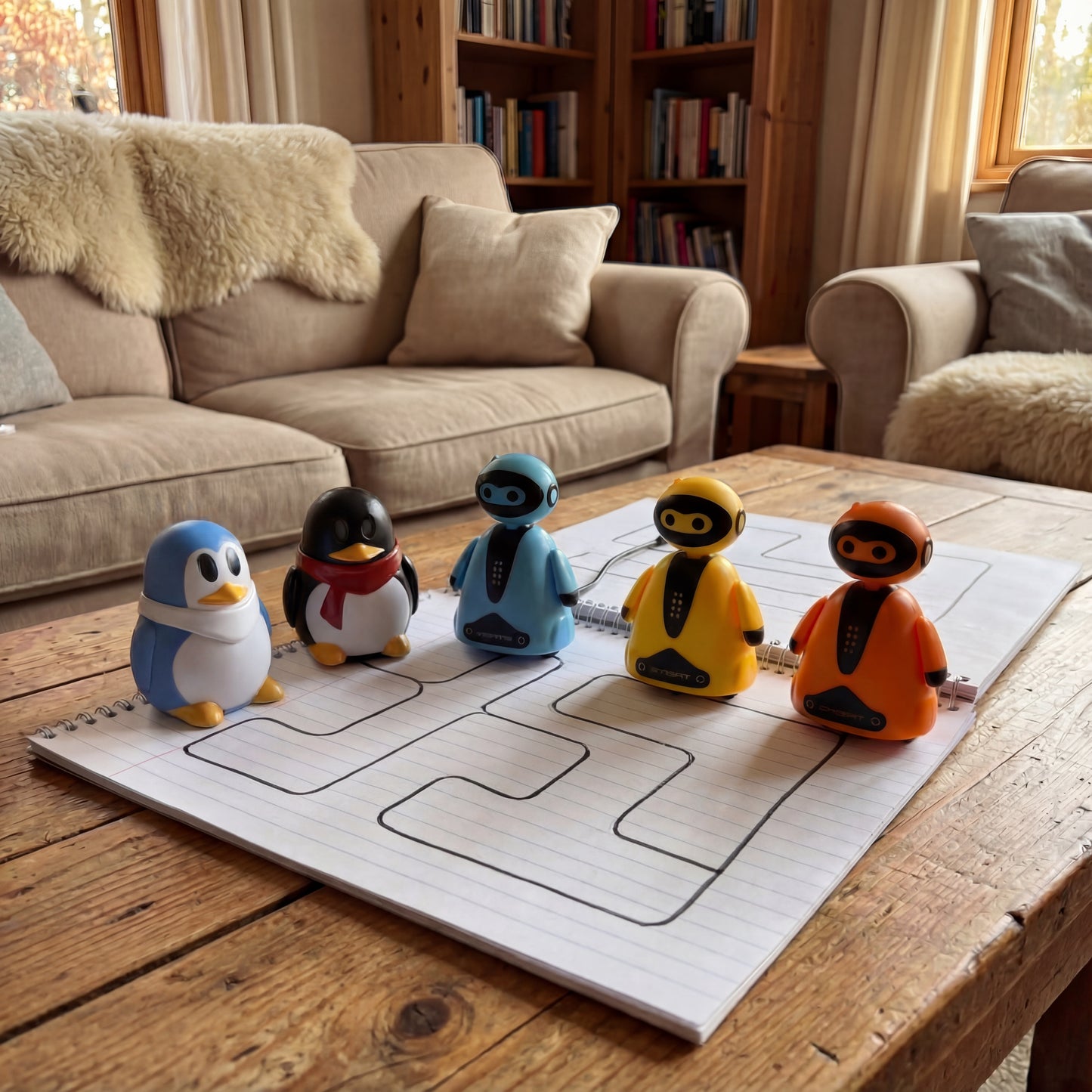 LineRunner™ – folgt gezeichneten Linien – „Das Lern- und Spielauto, das Linien lebendig macht.