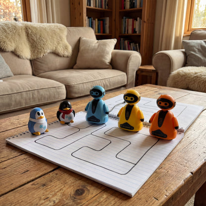 LineRunner™ – folgt gezeichneten Linien – „Das Lern- und Spielauto, das Linien lebendig macht.